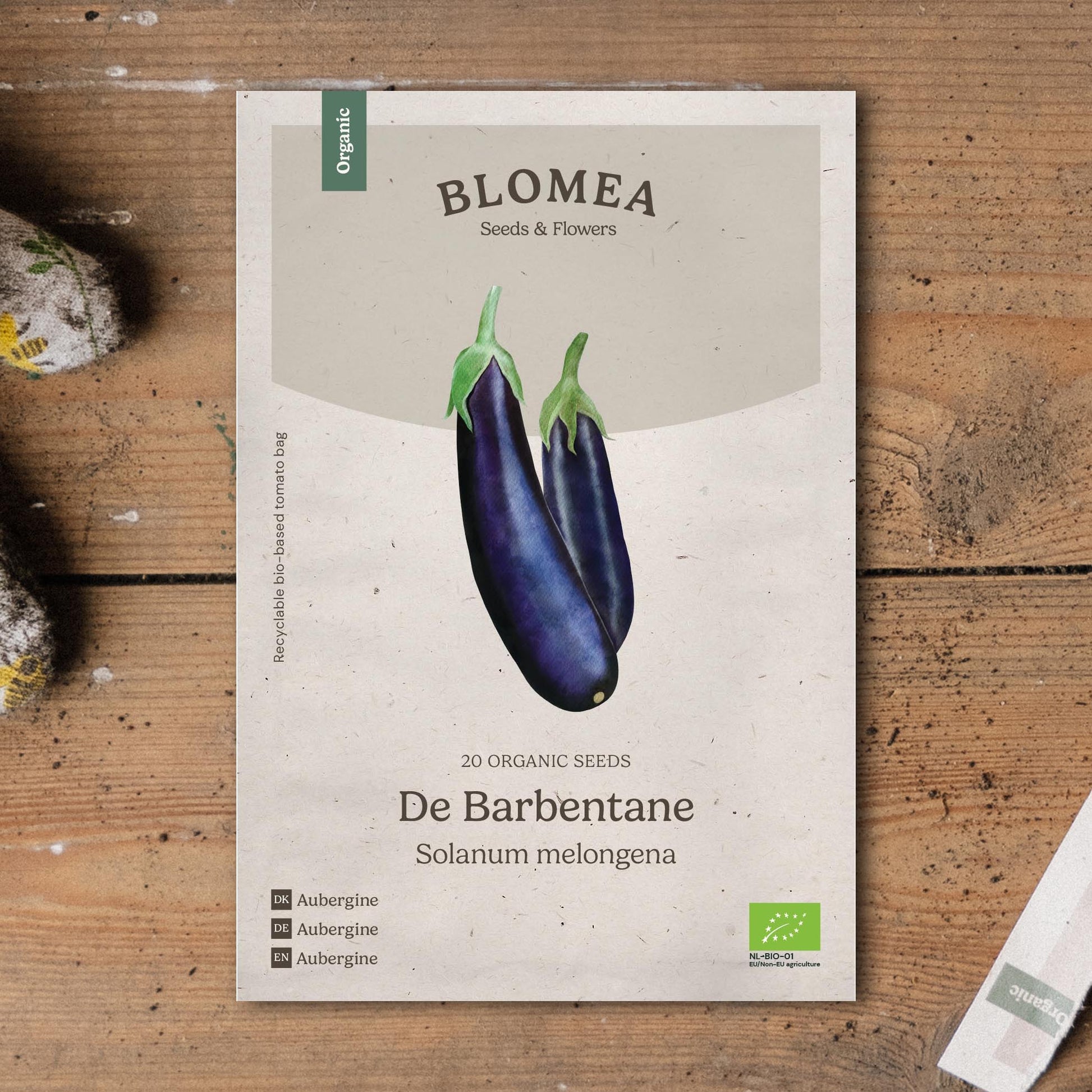 Auberginezaden 'De Barbentane' - 20 biologische zaden