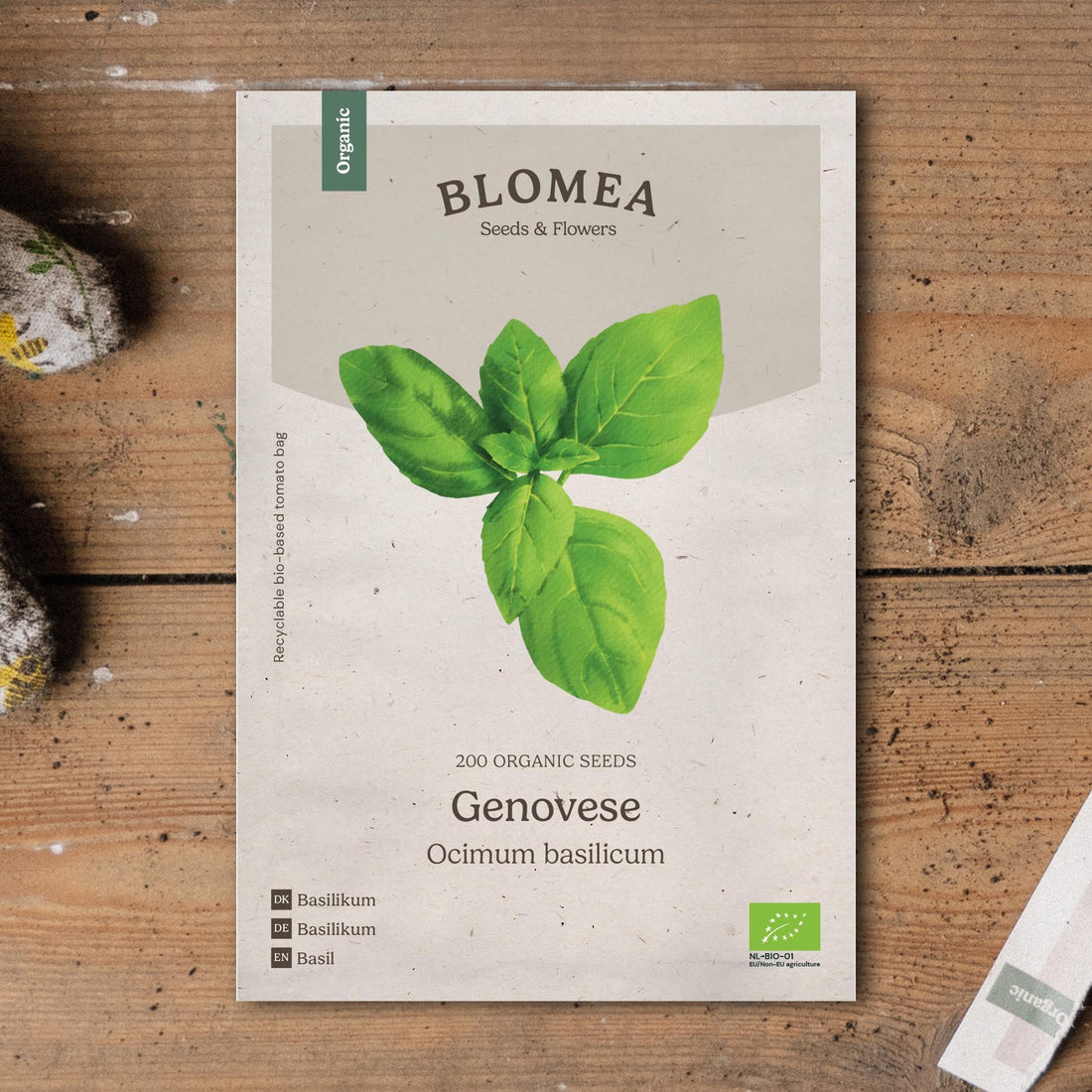 Basilicum zaden 'Genovese' - 200 biologische zaden