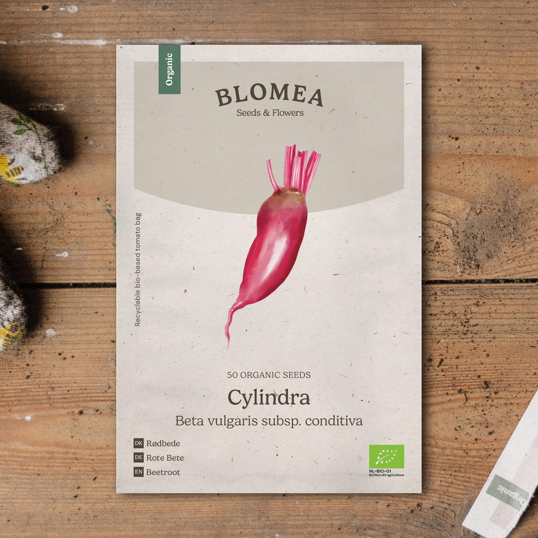 Bietenzaden 'Cylindra' - 50 biologische zaden