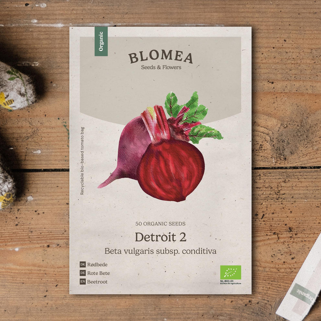 Bietenzaden 'Detroit 2' - 50 biologische zaden