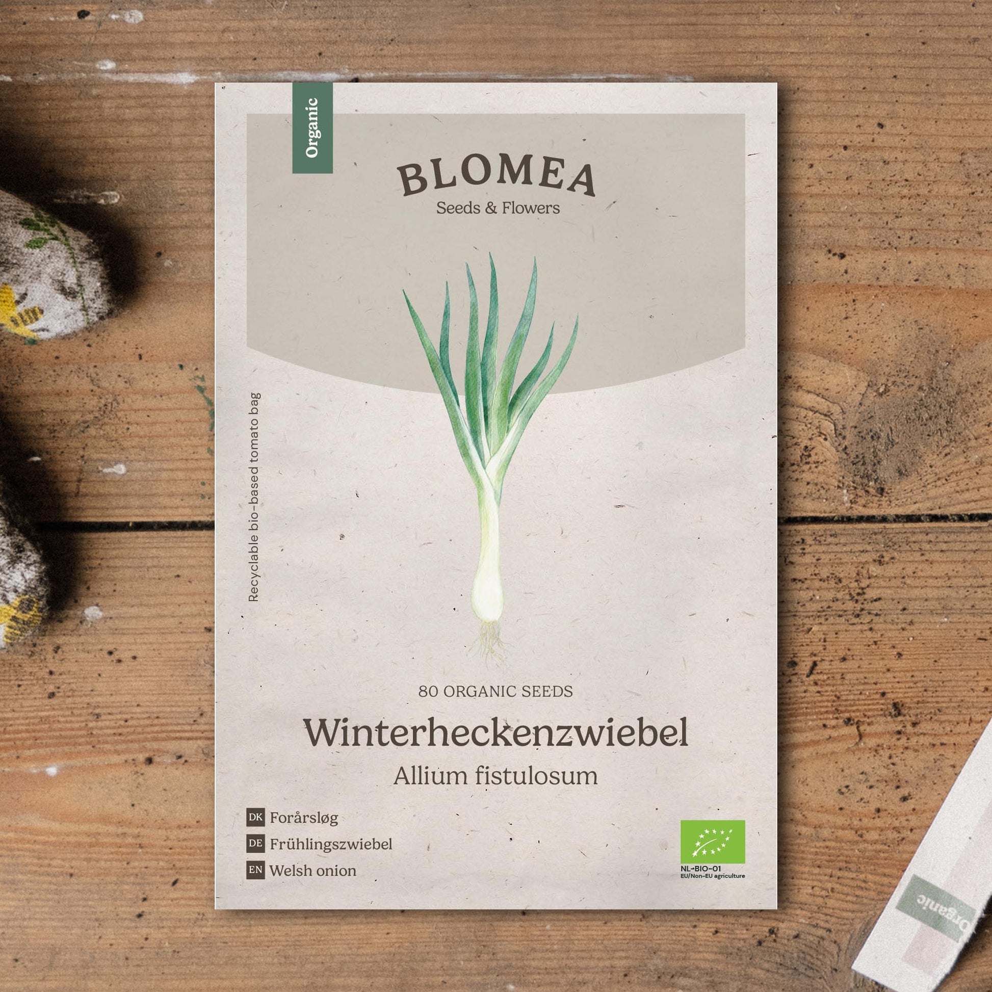 Bosui zaden 'Winterheckenzwiebel' - 80 biologische zaden