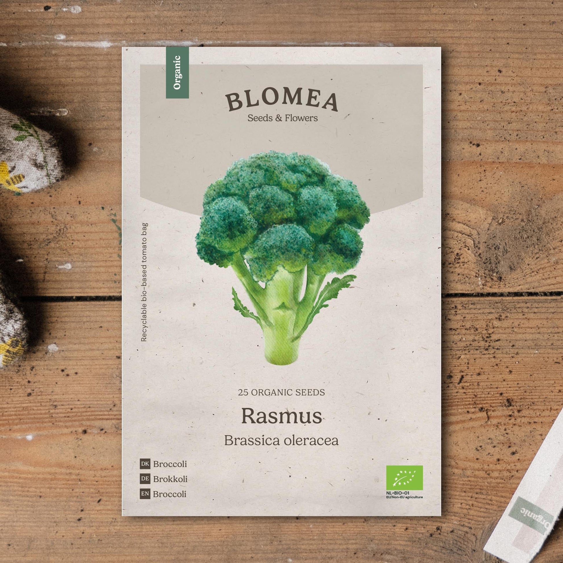 Broccolizaden 'Rasmus' - 25 biologische zaden