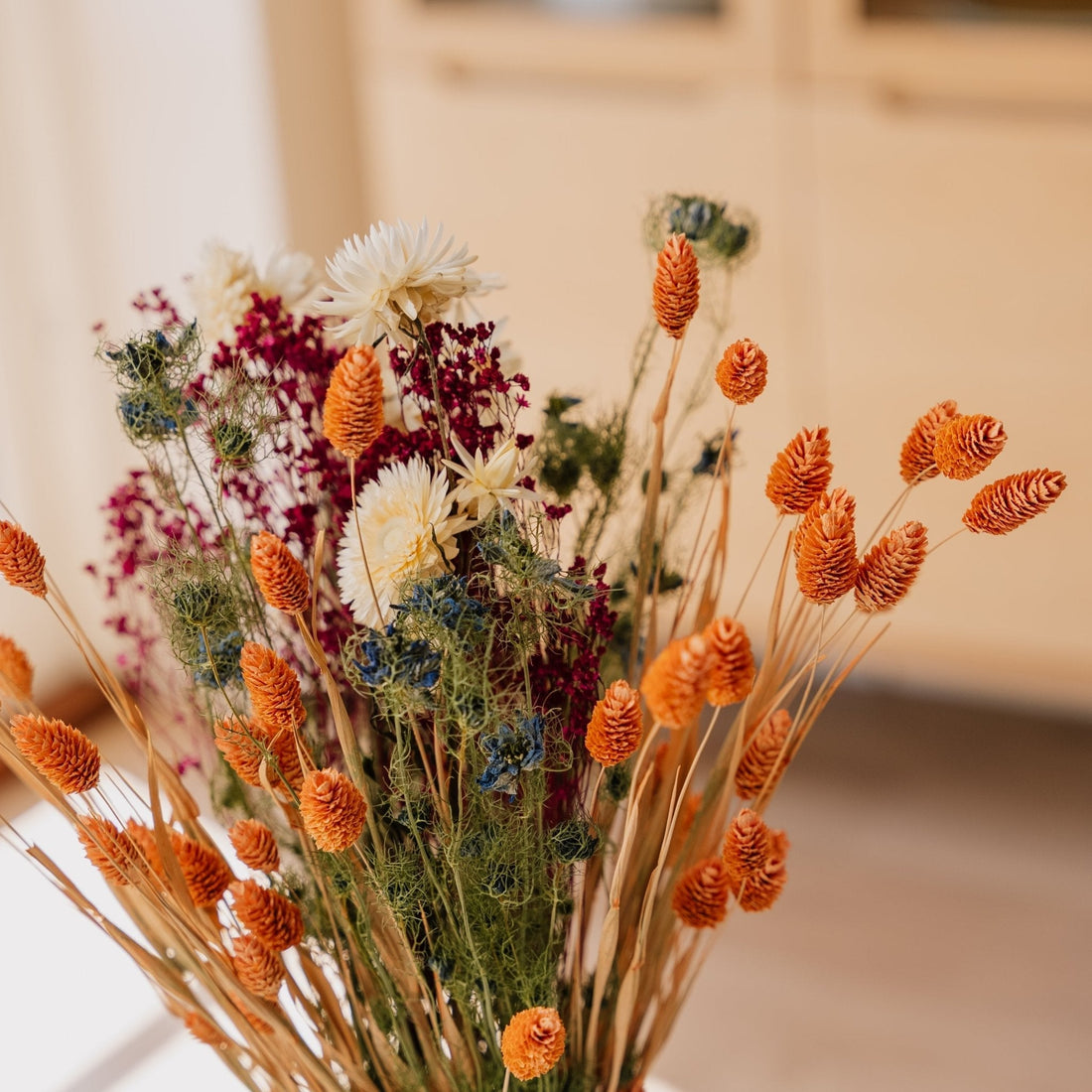 Eeuwigheidsboeket, Glans, H: 50 cm