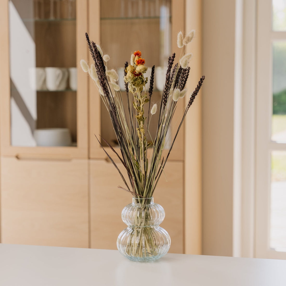 Eeuwigheidsboeket, Goudsbloem, H: 55 cm