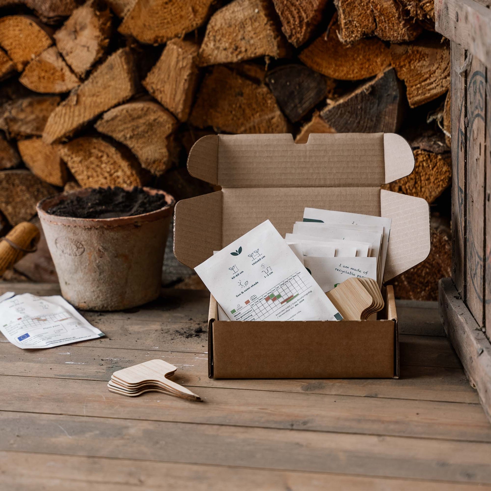 Favorietenbox - 12 zakjes biologische zaden