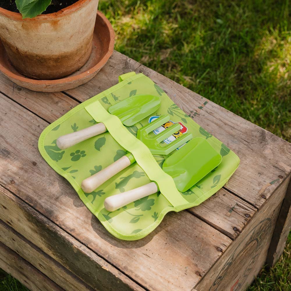 Gereedschapsbord voor kinderen met gereedschappen