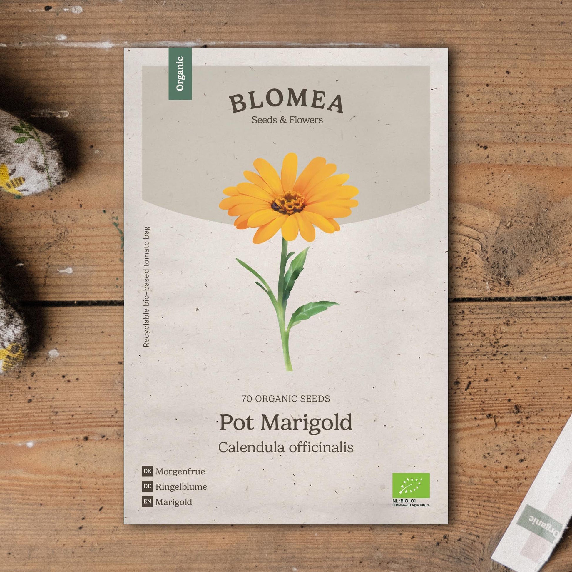 Goudsbloemzaden - 70 biologische zaden