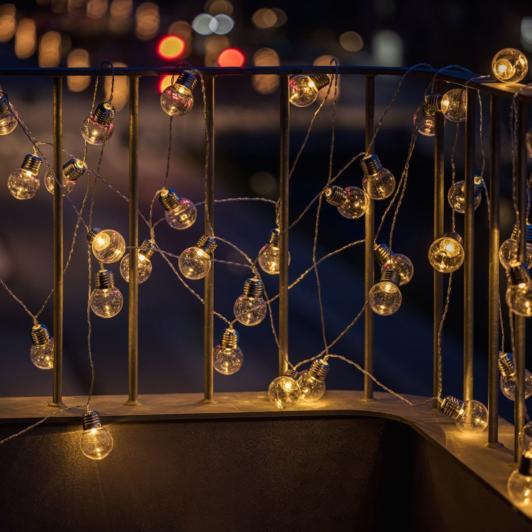 Grote lichtslinger met 50 lampen en kleurverandering