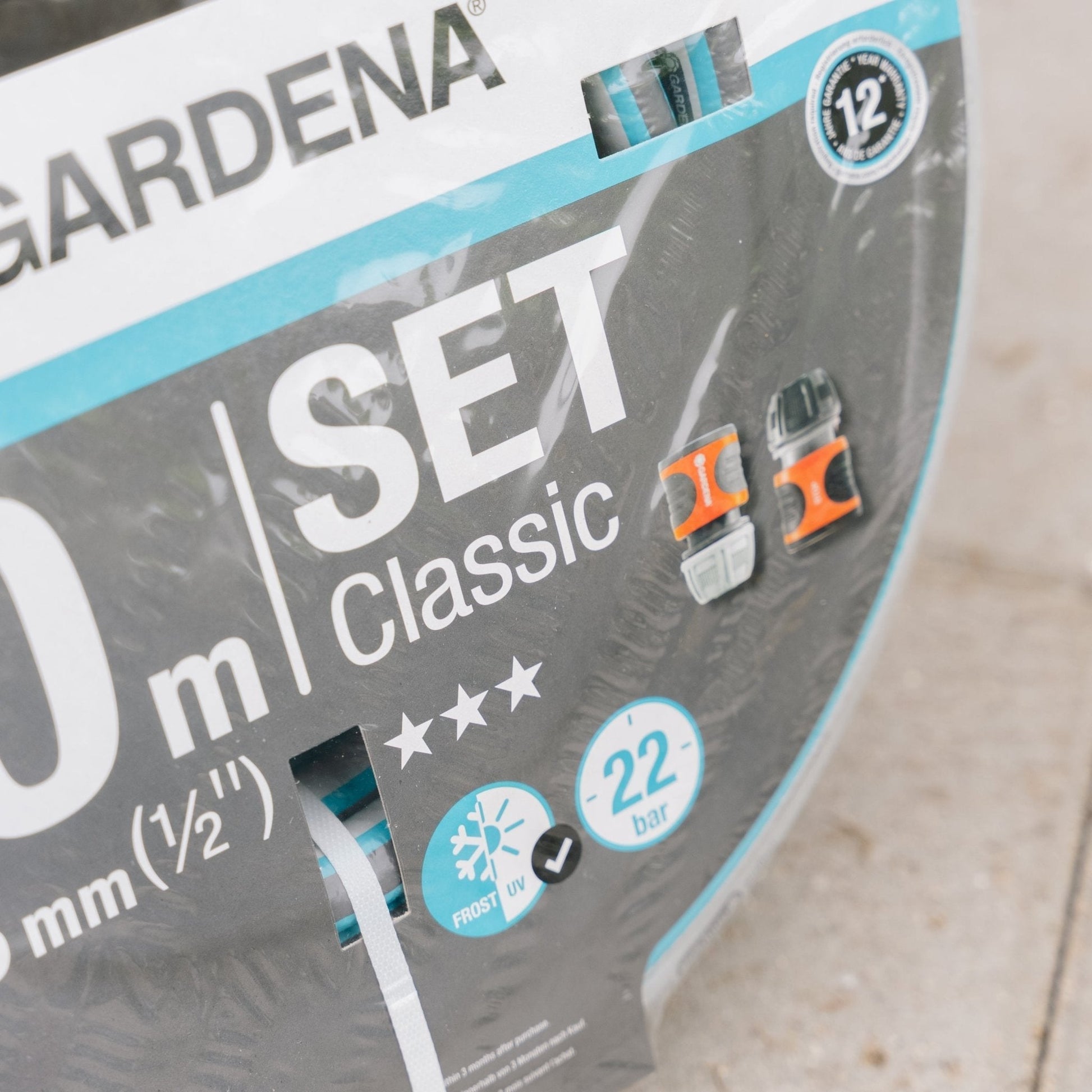 Klassieke slangenset 13 mm (1/2") 20 m