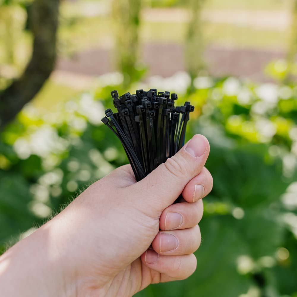 Kleine kabelbinders, 5 stuks.