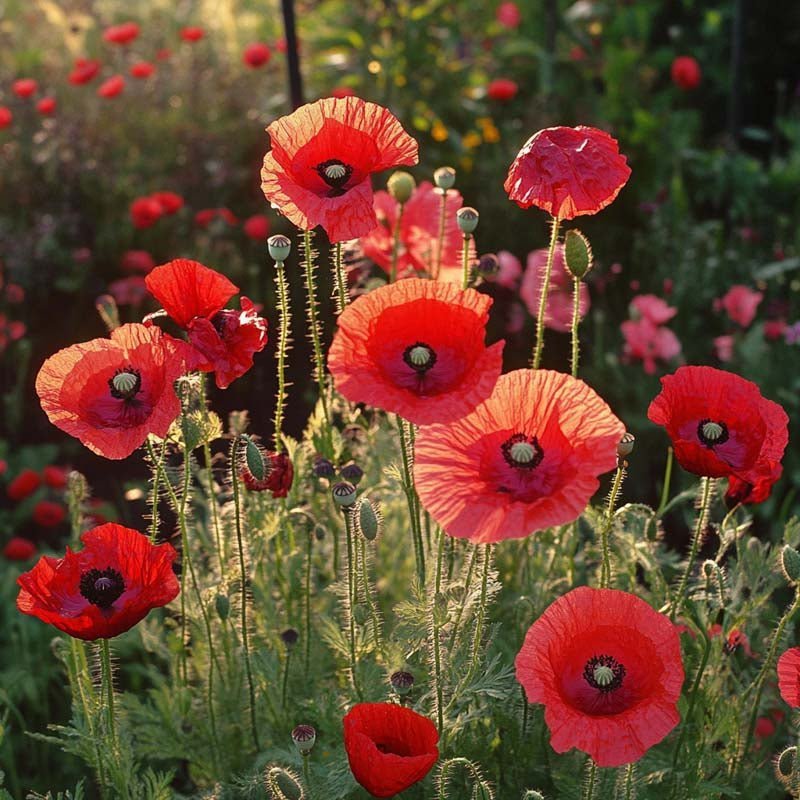 Korenvalmuezaden 'Poppy Mix' - 700 biologische zaden