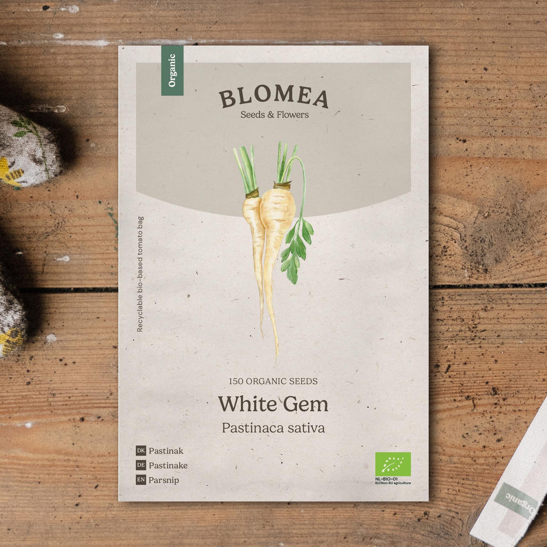 Pastinaakzaad 'White Gem' - 150 biologische zaden