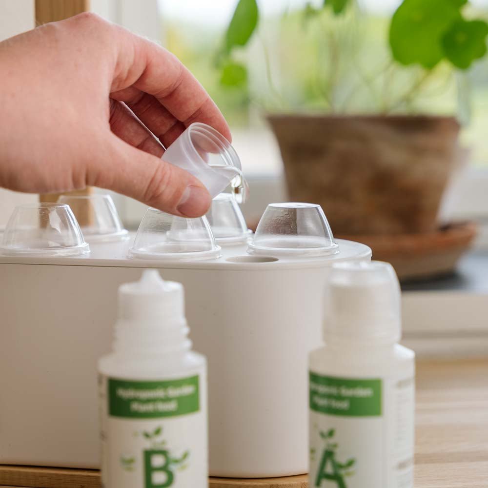 Plantenvoeding A+B (2x100 ml) voor binnenkeukentuinen