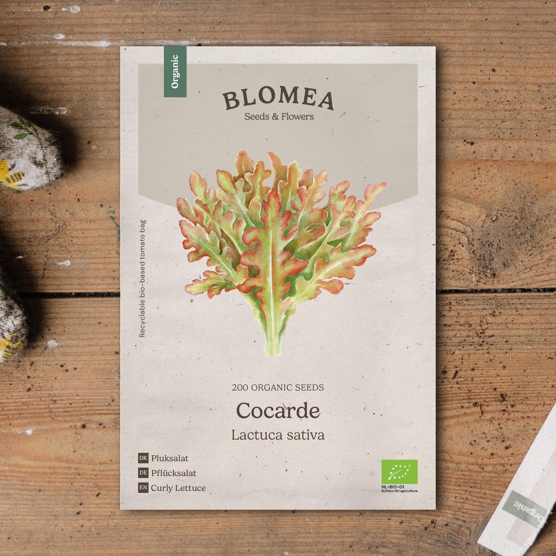 Pluksla zaden 'Cocarde' - 200 biologische zaden