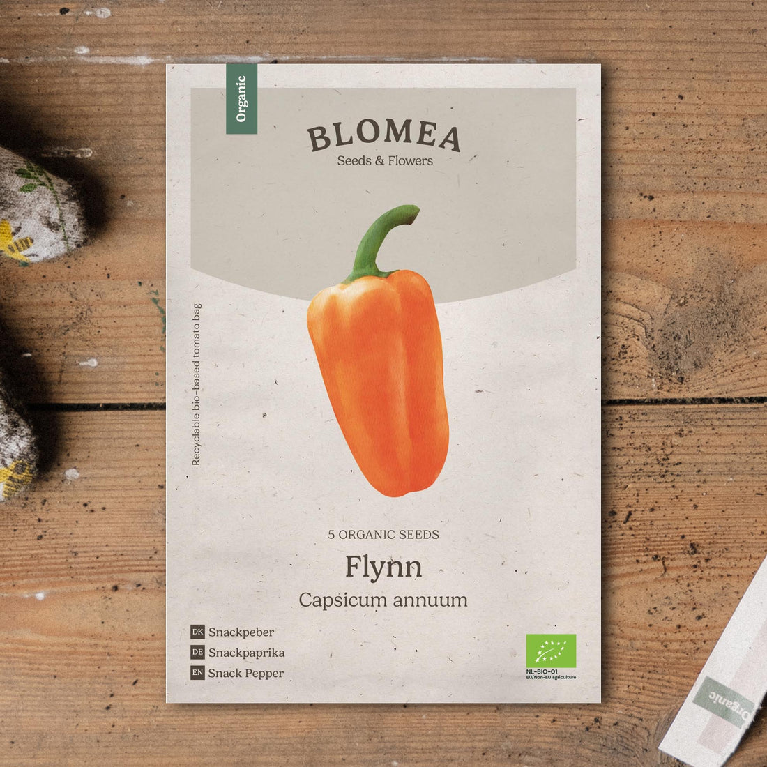 Snackpaprika 'Flynn' - 5 biologische zaden