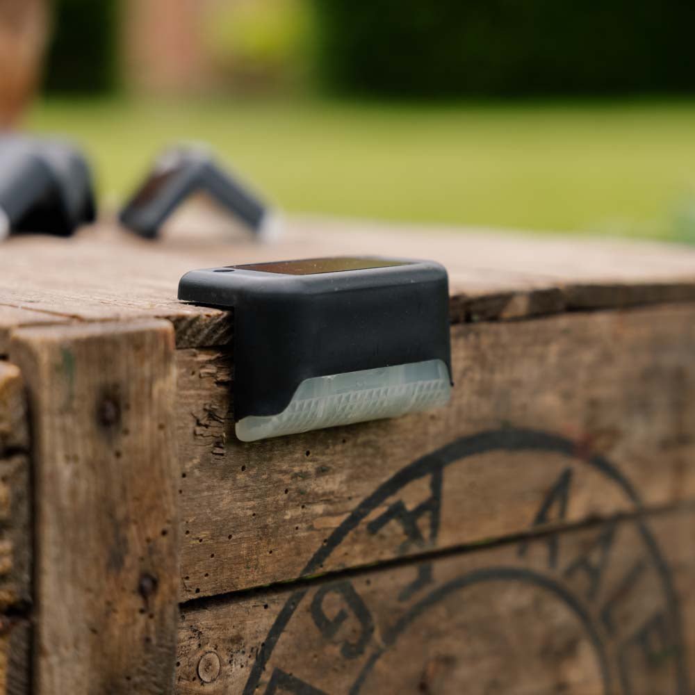 Solar LED Trappenverlichting 4 stuks