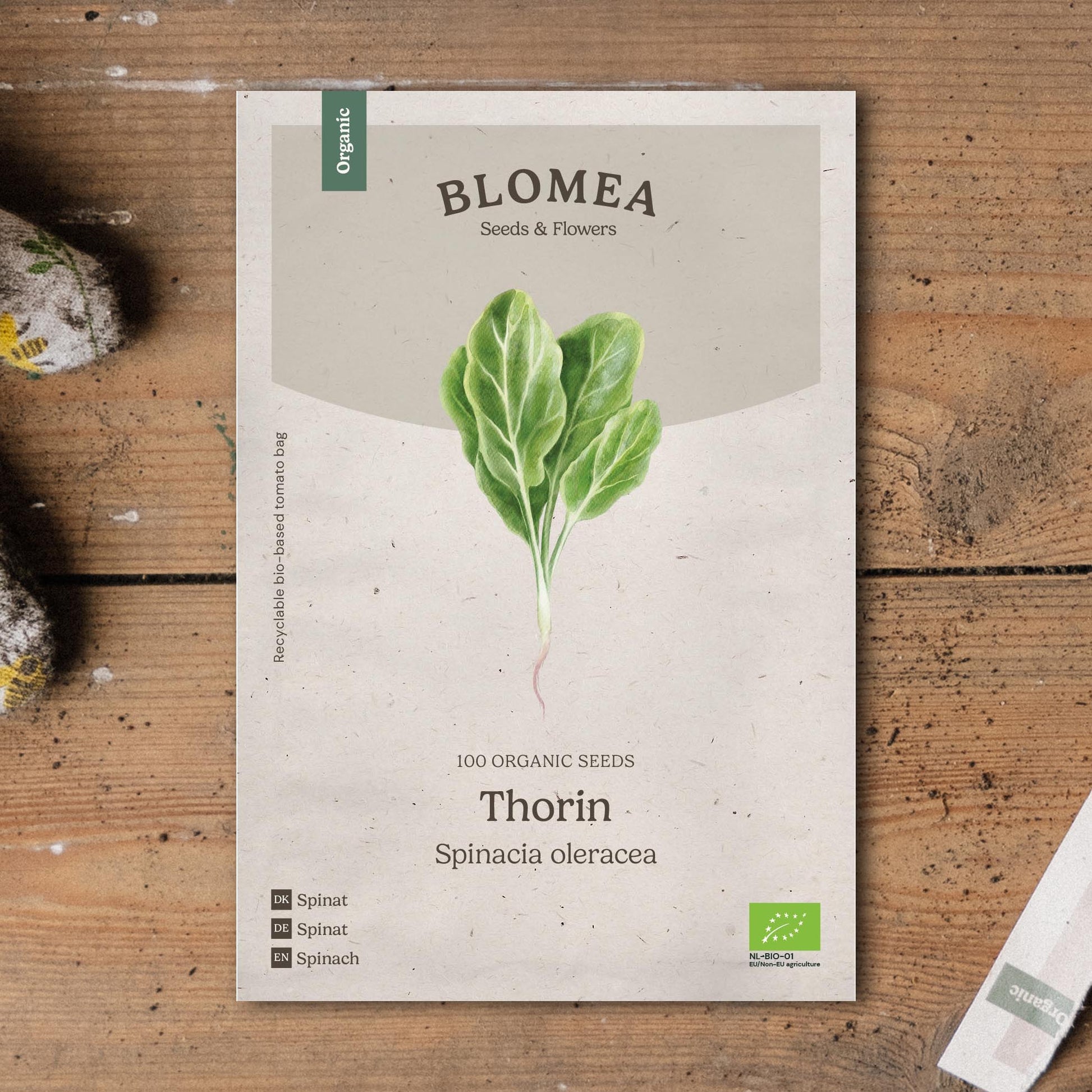 Spinaziezaden 'Thorin' - 100 biologische zaden