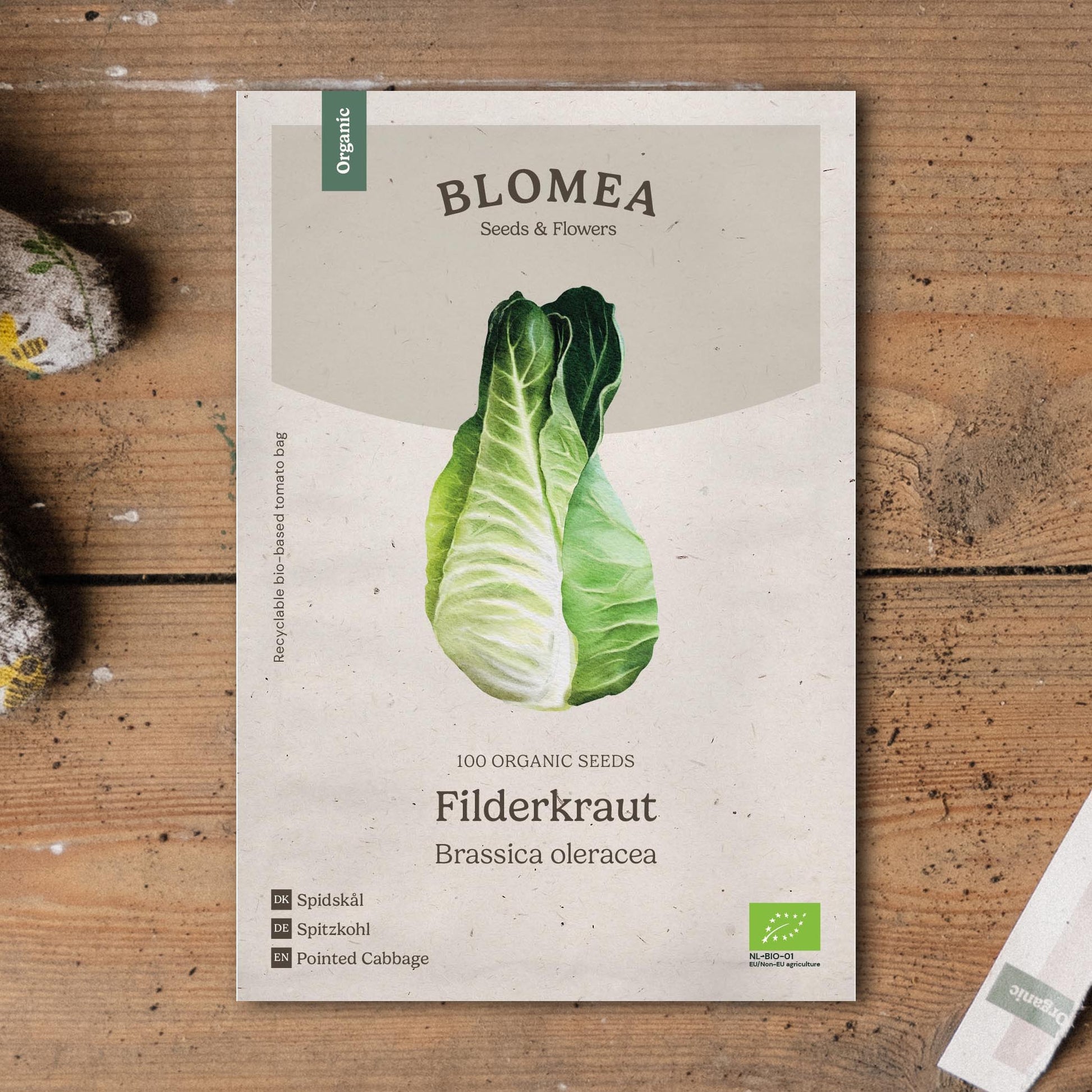 Spitskoolzaden 'Filderkraut' - 100 biologische zaden