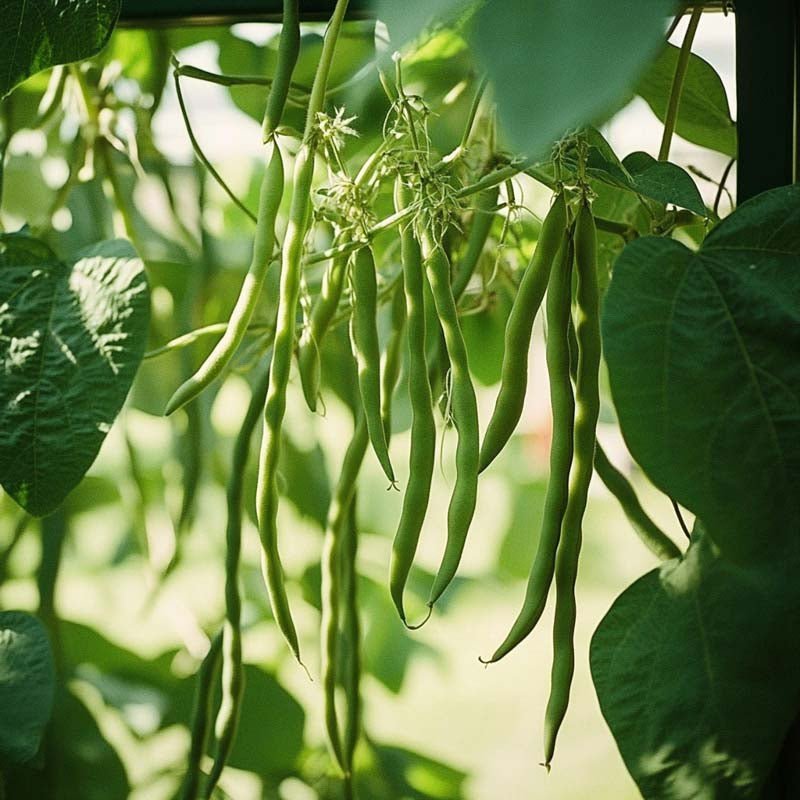 Stokbonenzaden 'Cobra' - 20 biologische zaden