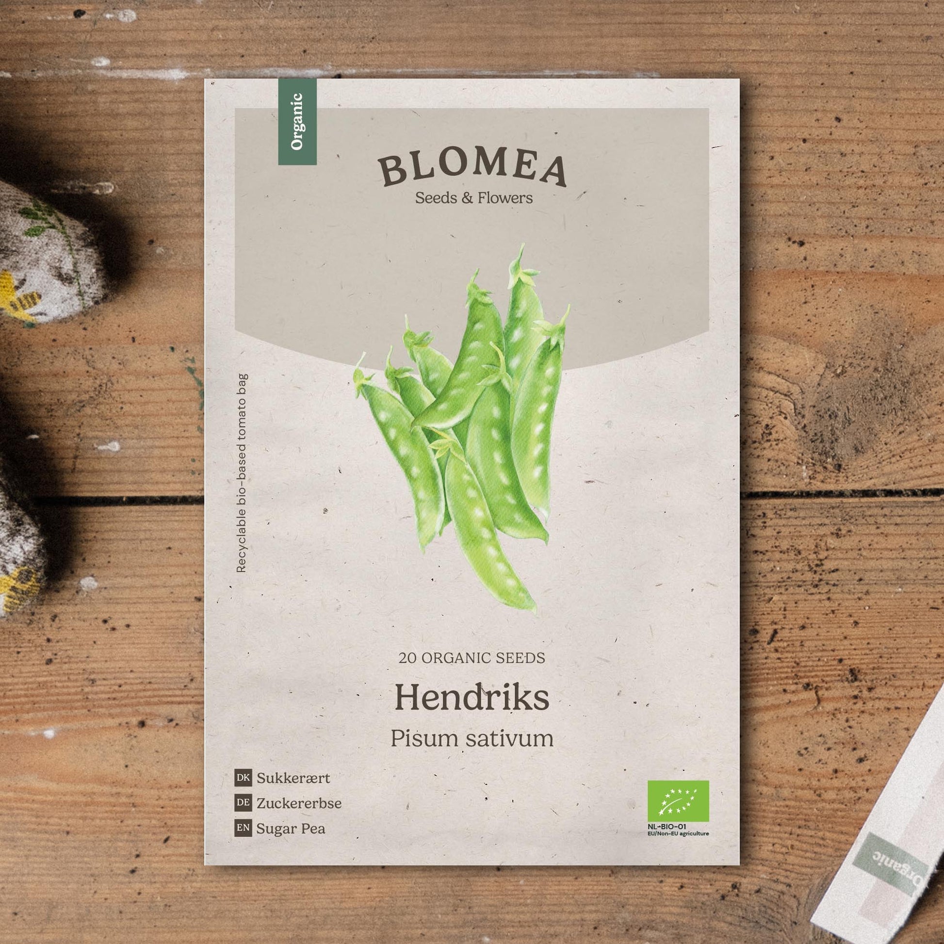 Suikererwtenzaden 'Hendriks' - 20 biologische zaden