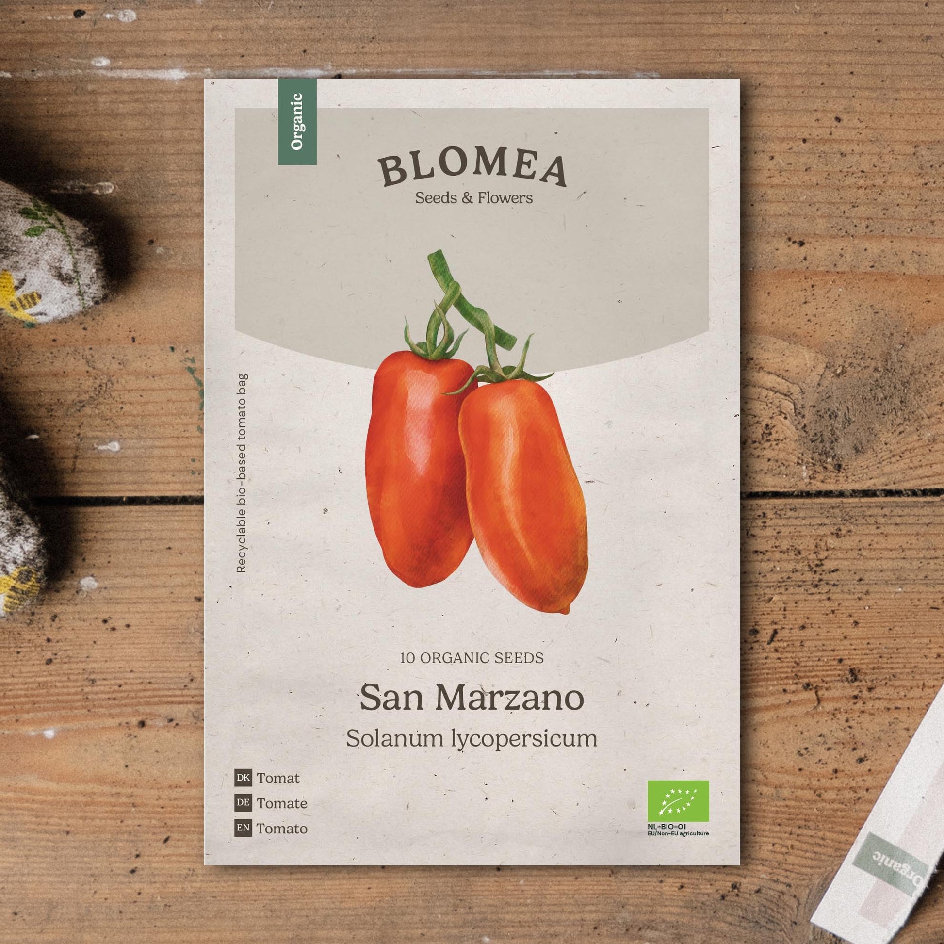 Tomatenzaden 'San Marzano' - 10 biologische zaden