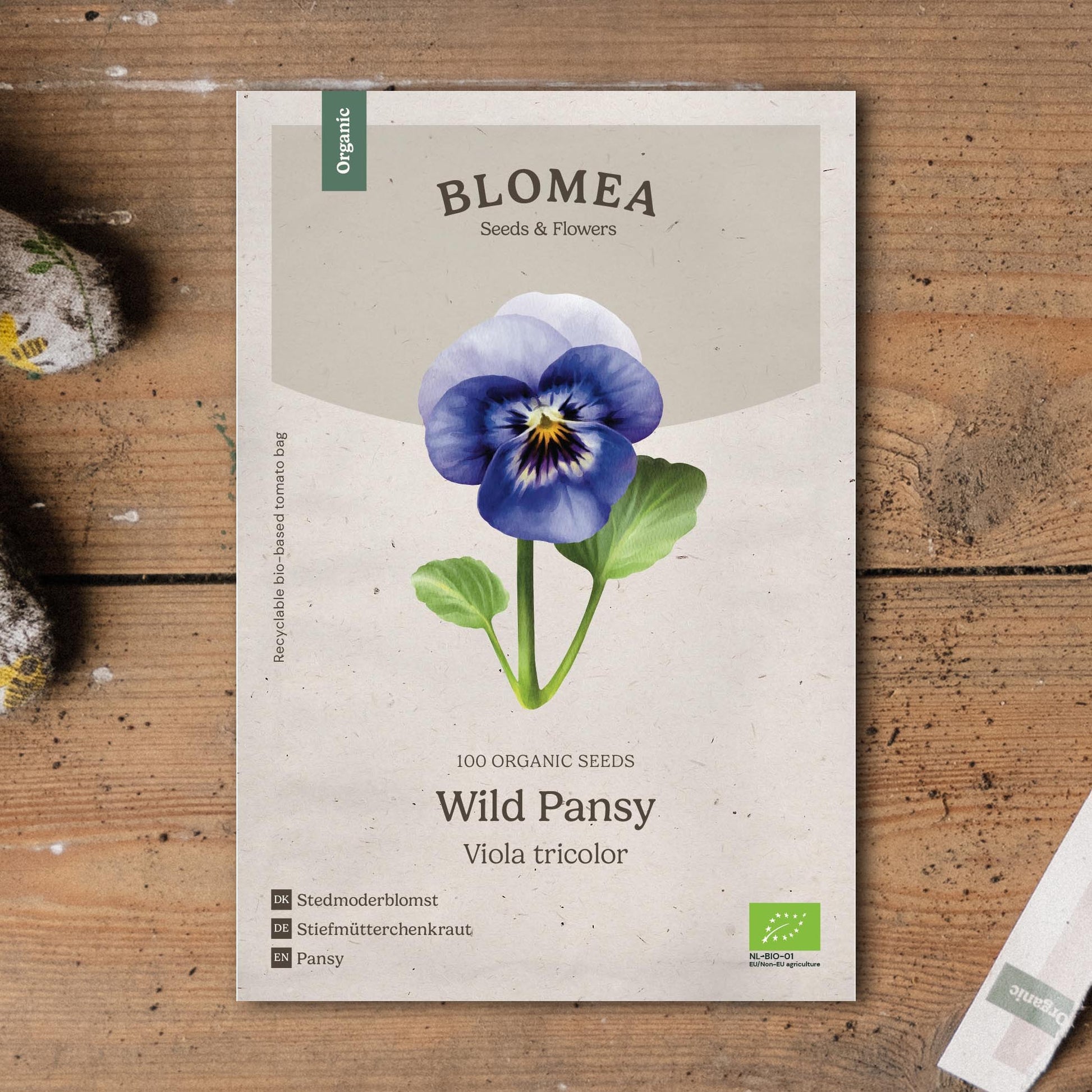 Viooltjeszaden - 100 biologische zaden