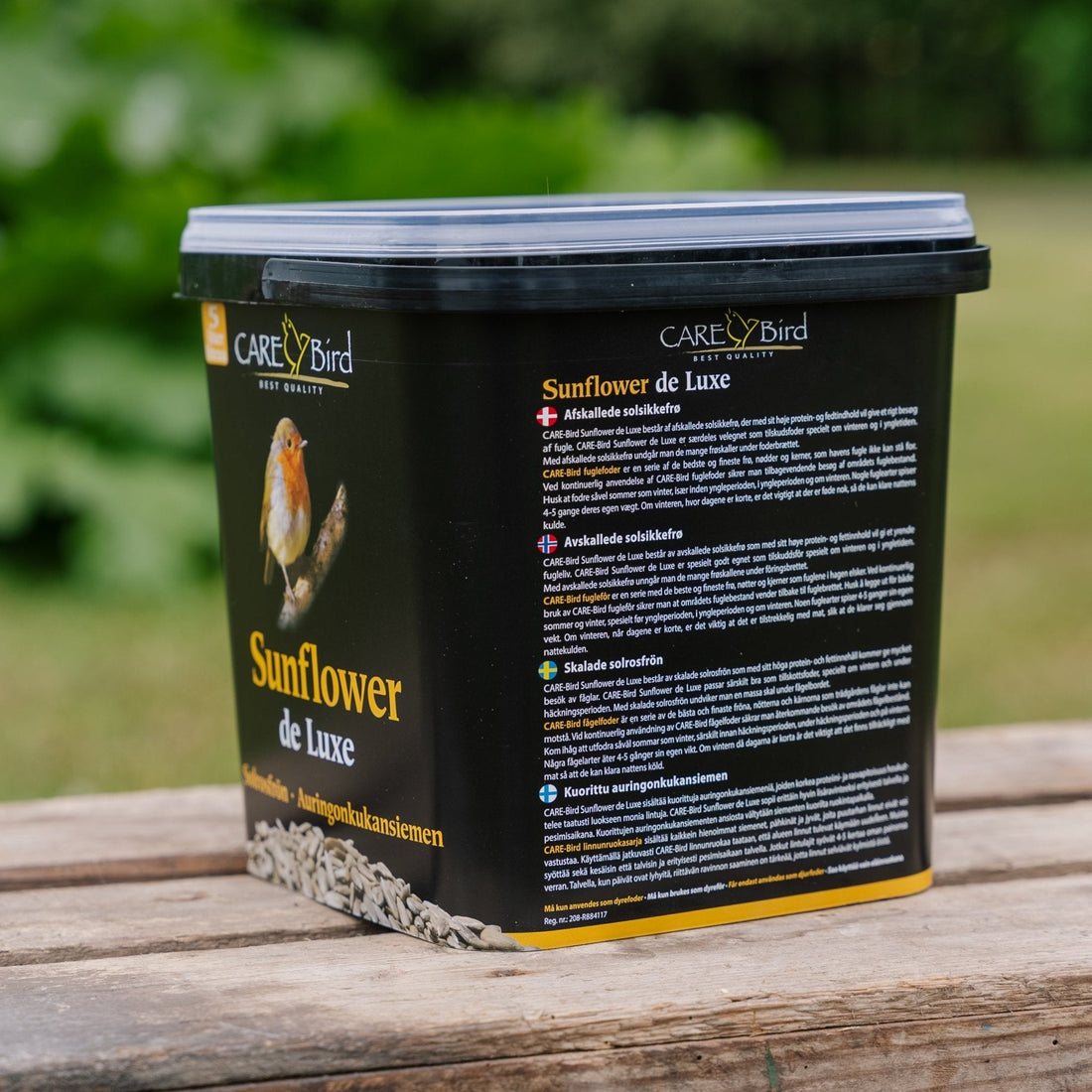 Vogelvoer, Zonnebloem de Luxe, 5 L