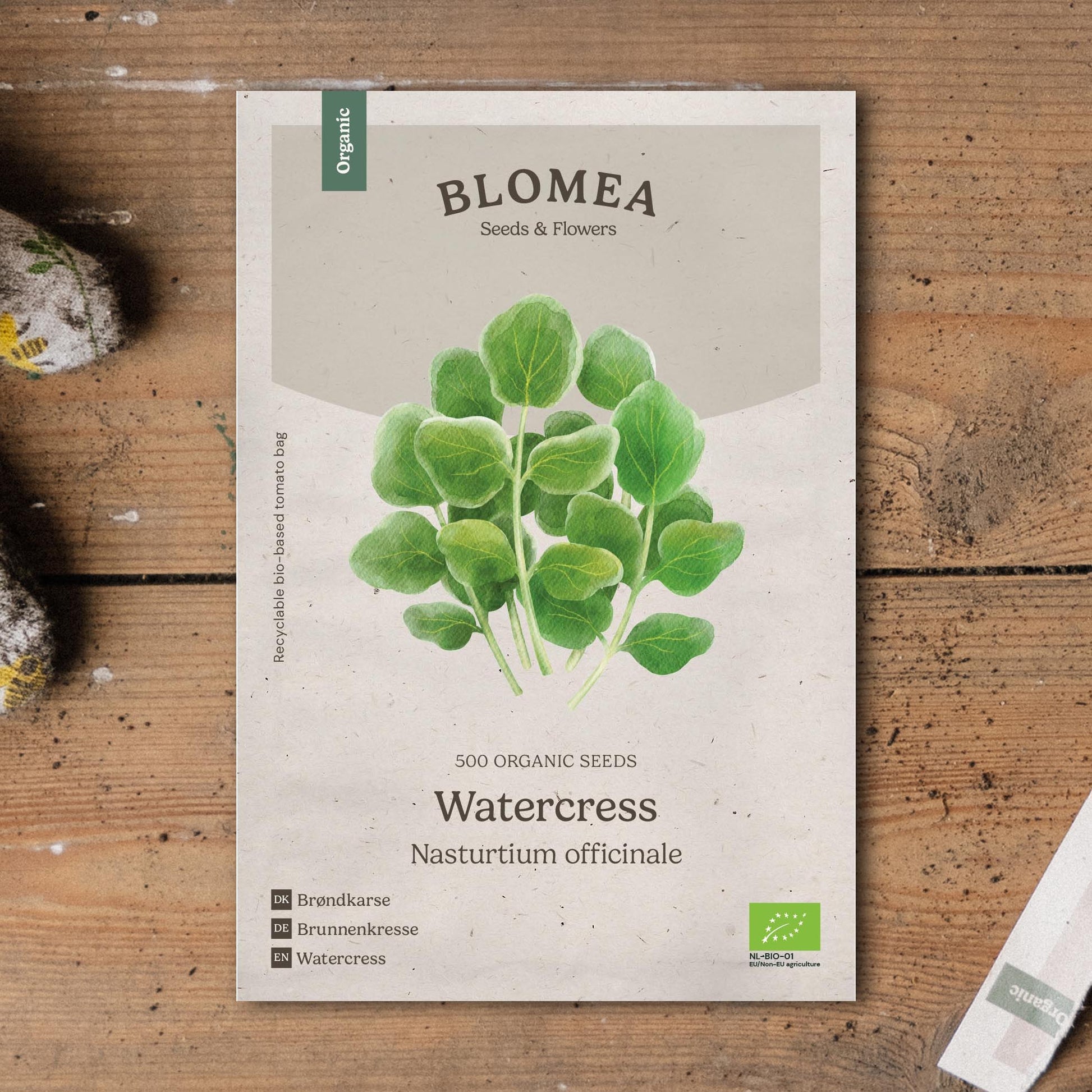 Waterkerszaden - 500 biologische zaden