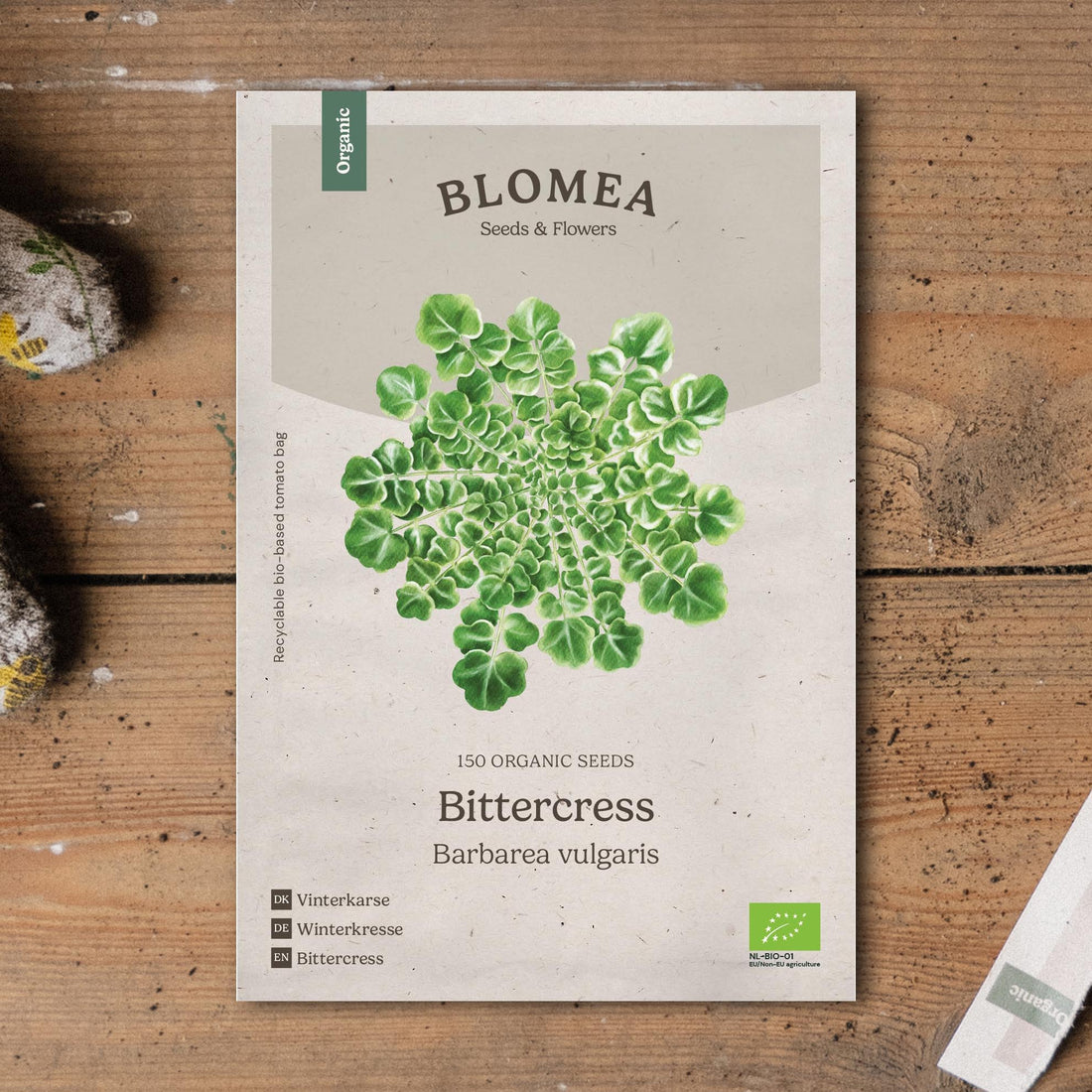 Winterkerszaden 'Bittercress' - 150 biologische zaden