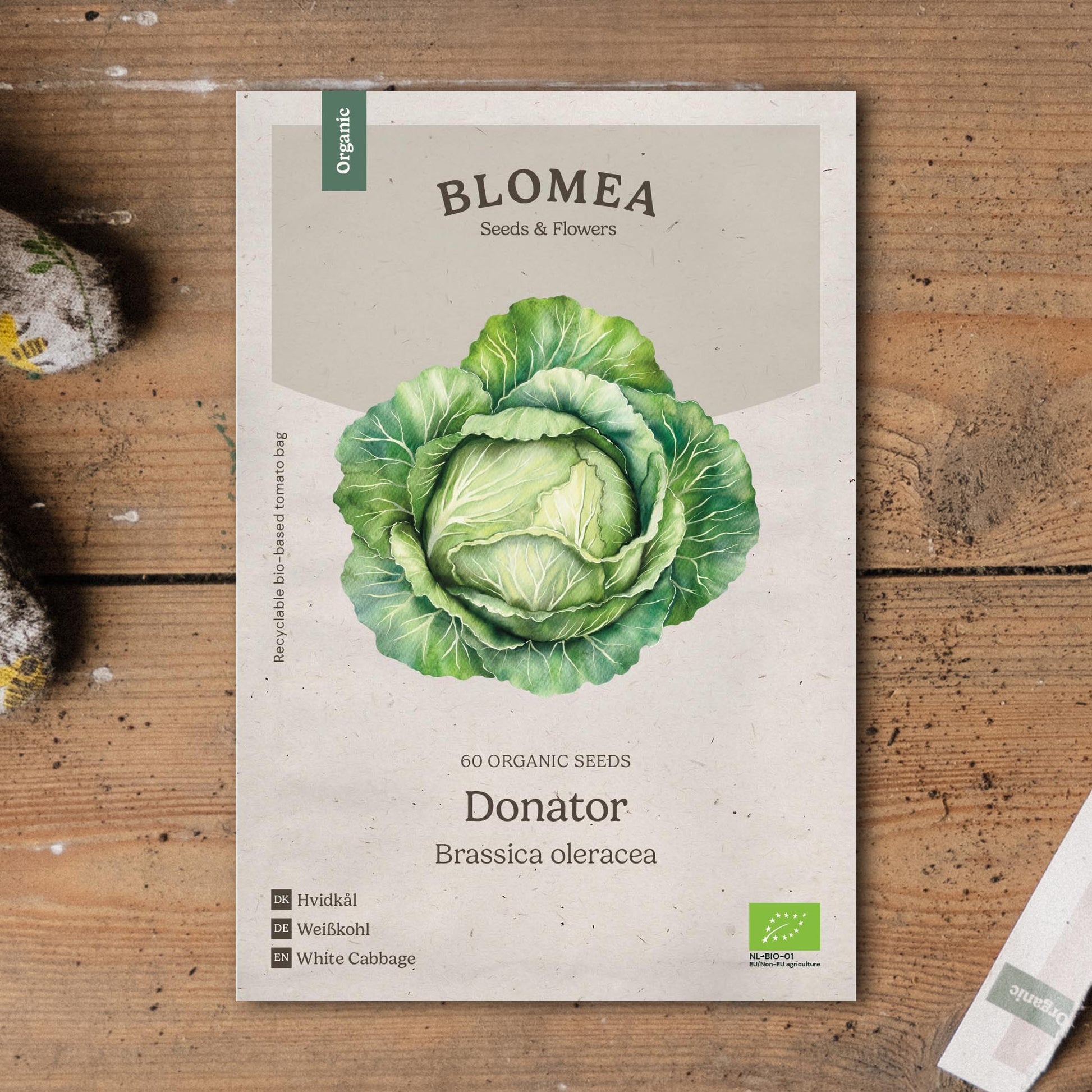 Wittekoolzaden 'Donator' - 60 biologische zaden