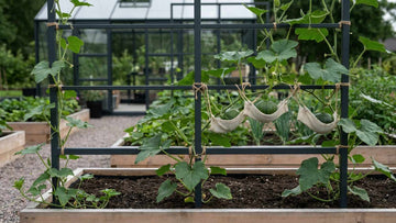Courgette opbinden - Blomea.be