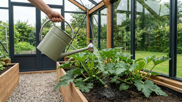 Courgette water geven - Blomea.be