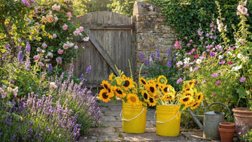 Zonnebloemen zaaien - Blomea.be