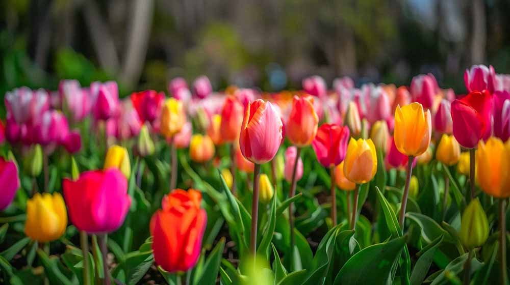 Eenvoudige tulpen - Blomea.be