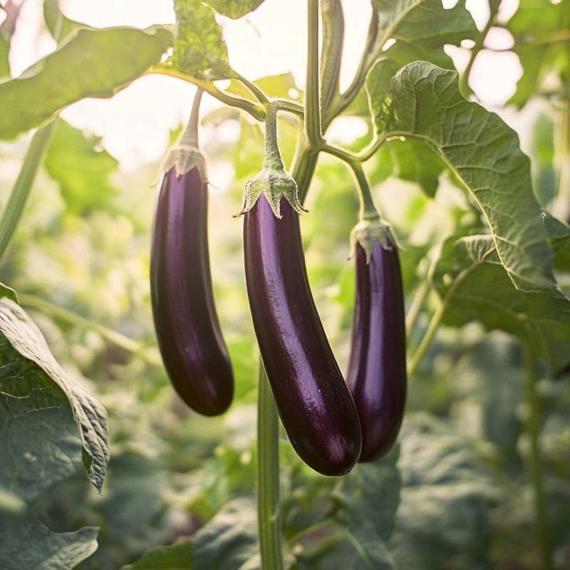 Auberginezaden 'De Barbentane' - 20 biologische zaden