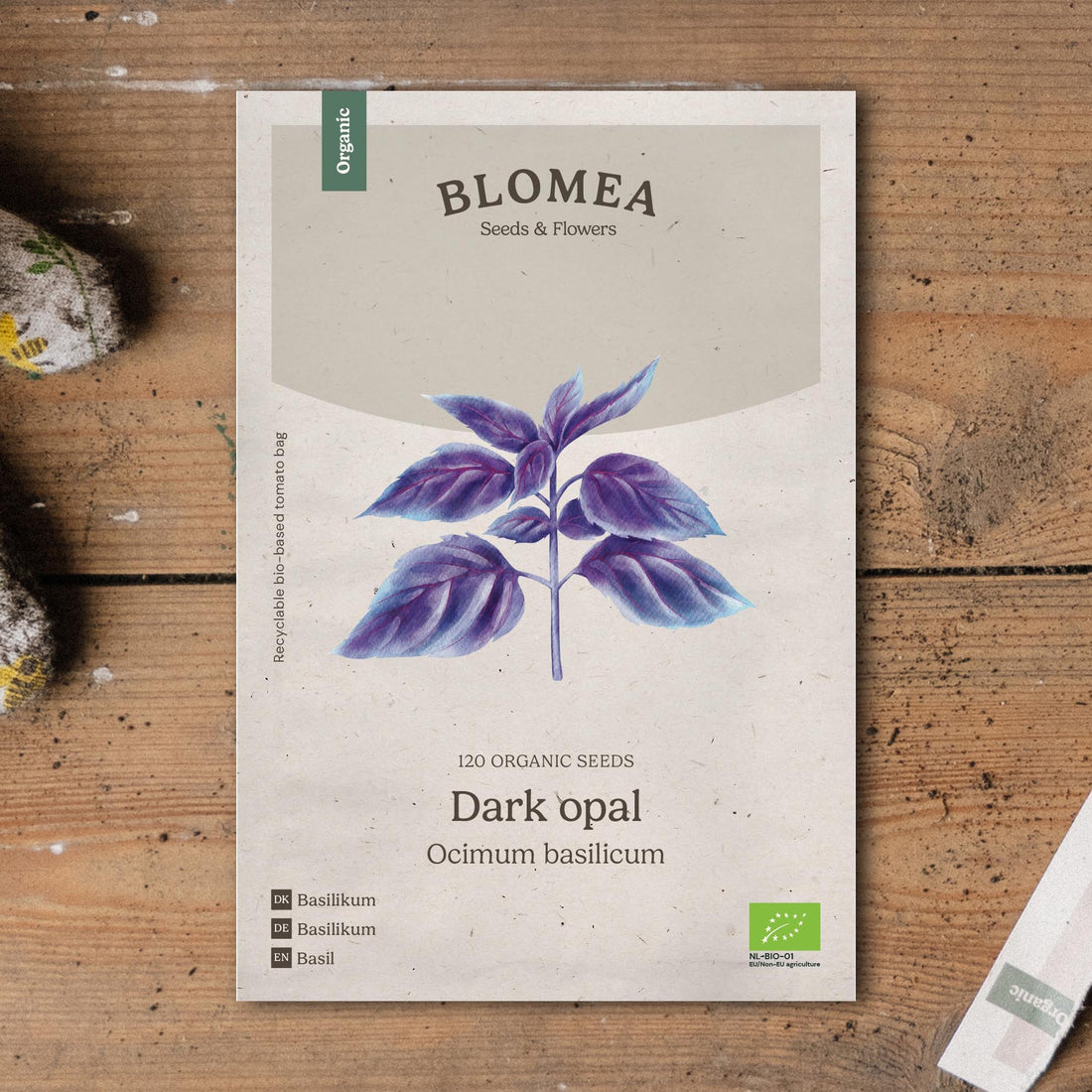 Basilicum zaden 'Dark Opal' - 120 biologische zaden