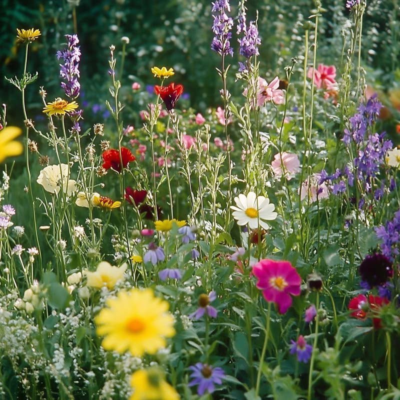 Bloemenmix 'High' - 270 biologische zaden