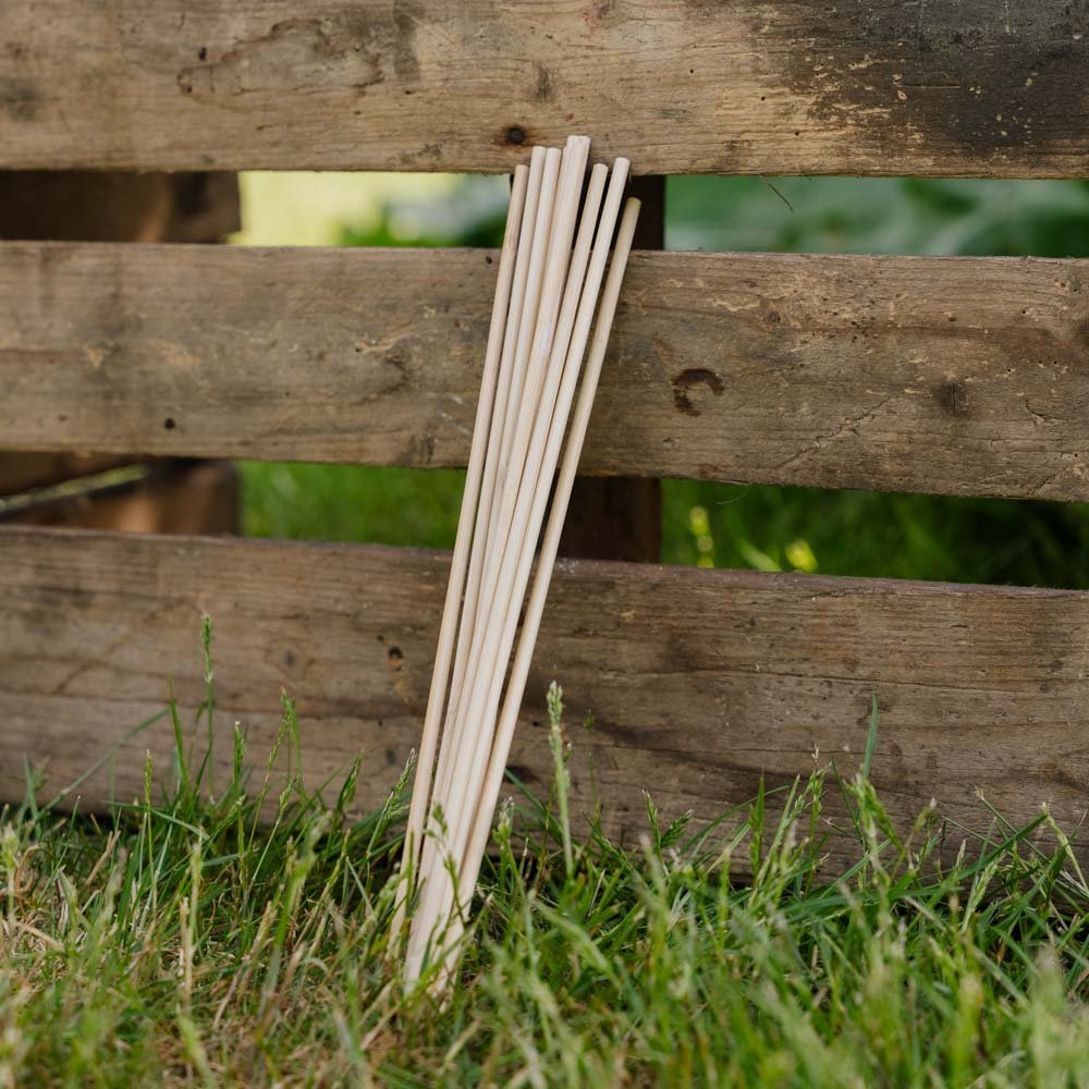 Bloemenstokken. H30 cm 10 st./bundel.