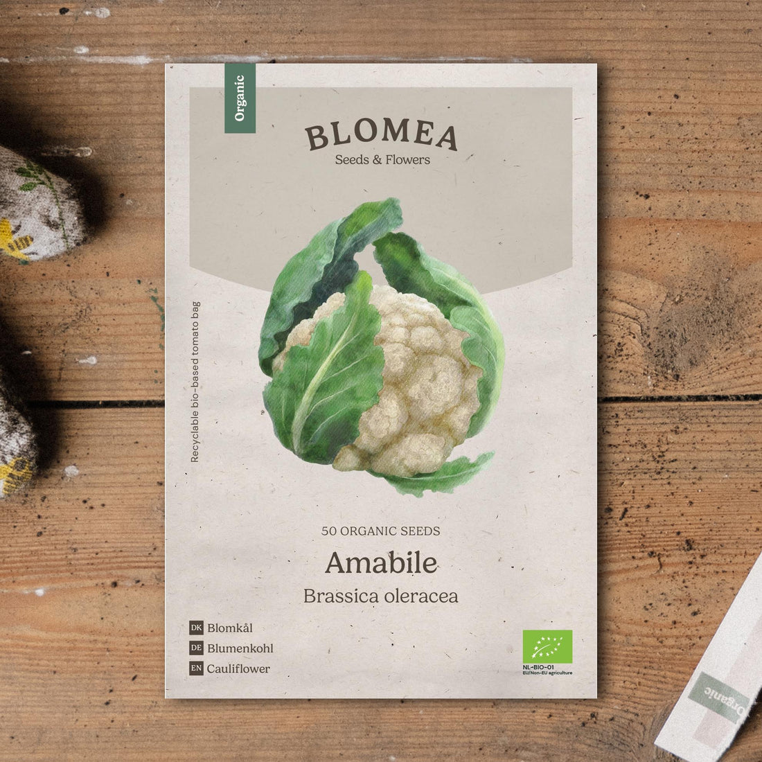 Bloemkoolzaden 'Amabile' - 50 biologische zaden