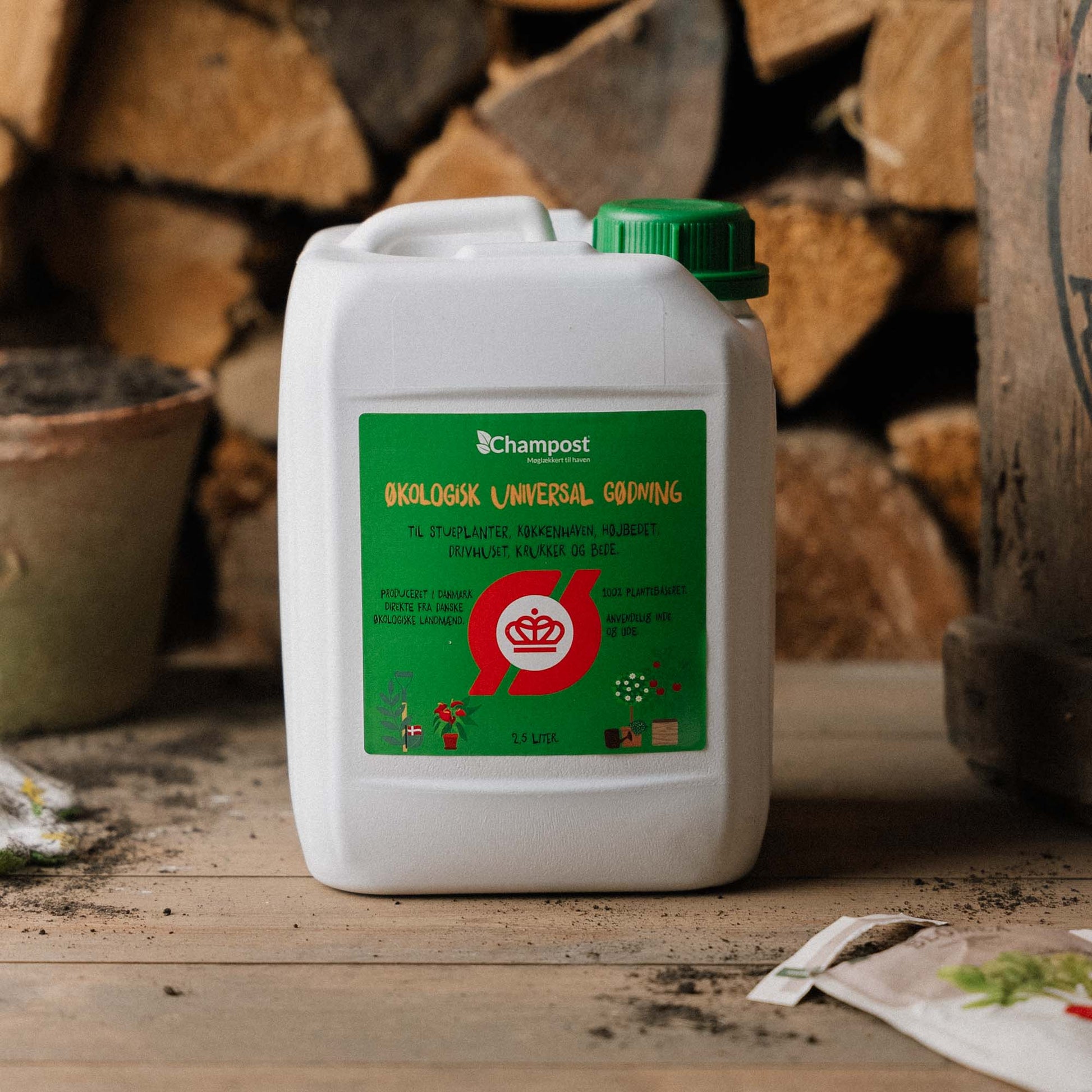 Champost Biologische Universele Meststof – 2,5 L