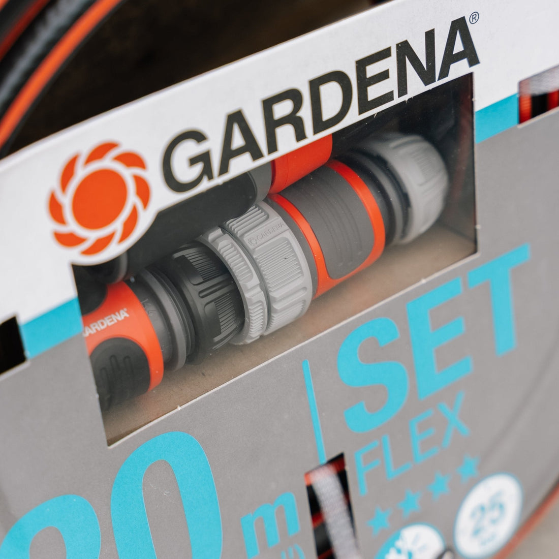 Comfort FLEX slang 13 mm (1/2") 20 m met systeemonderdelen