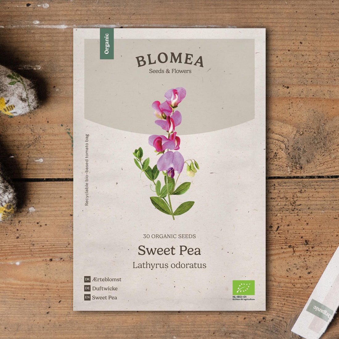 Erwtbloemzaden 'Sweet Pea' - 30 biologische zaden