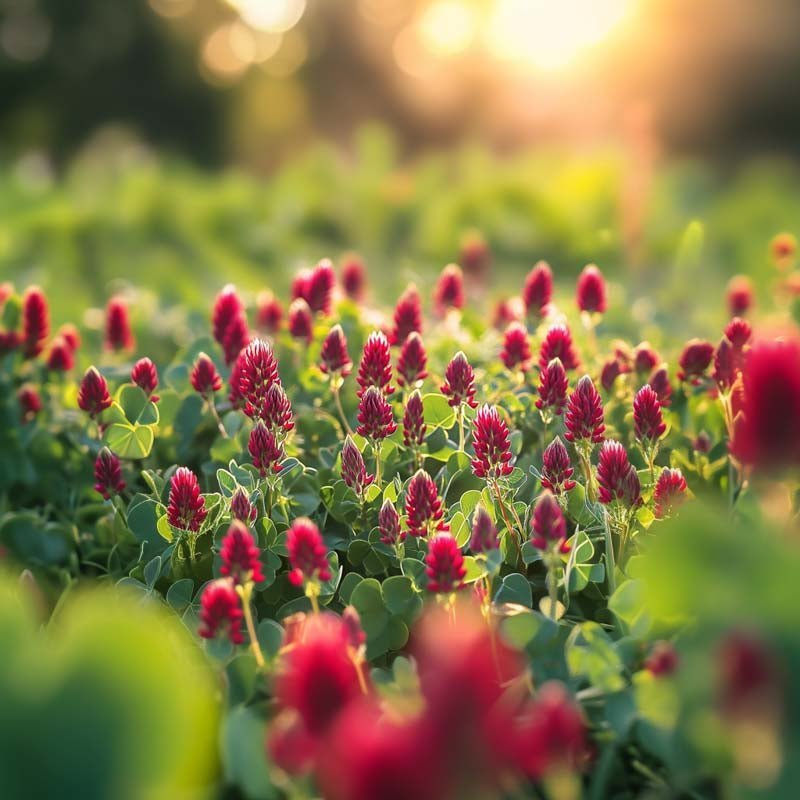 Groenbemesterzaden 'Crimson Clover' (20 m²)