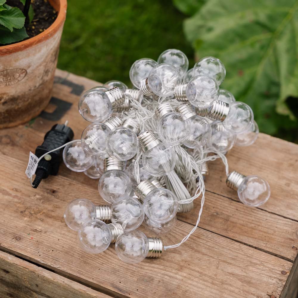 Grote lichtslinger met 50 lampen en kleurverandering