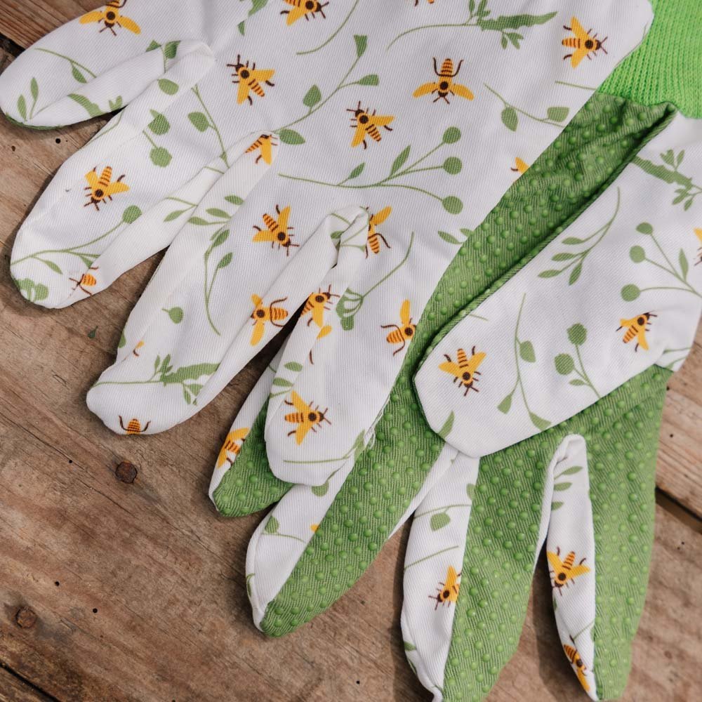 Handschoenen, bijenpatroon