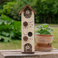 Insectenhotel, toren, L: 15 cm B: 19 cm H: 52 cm