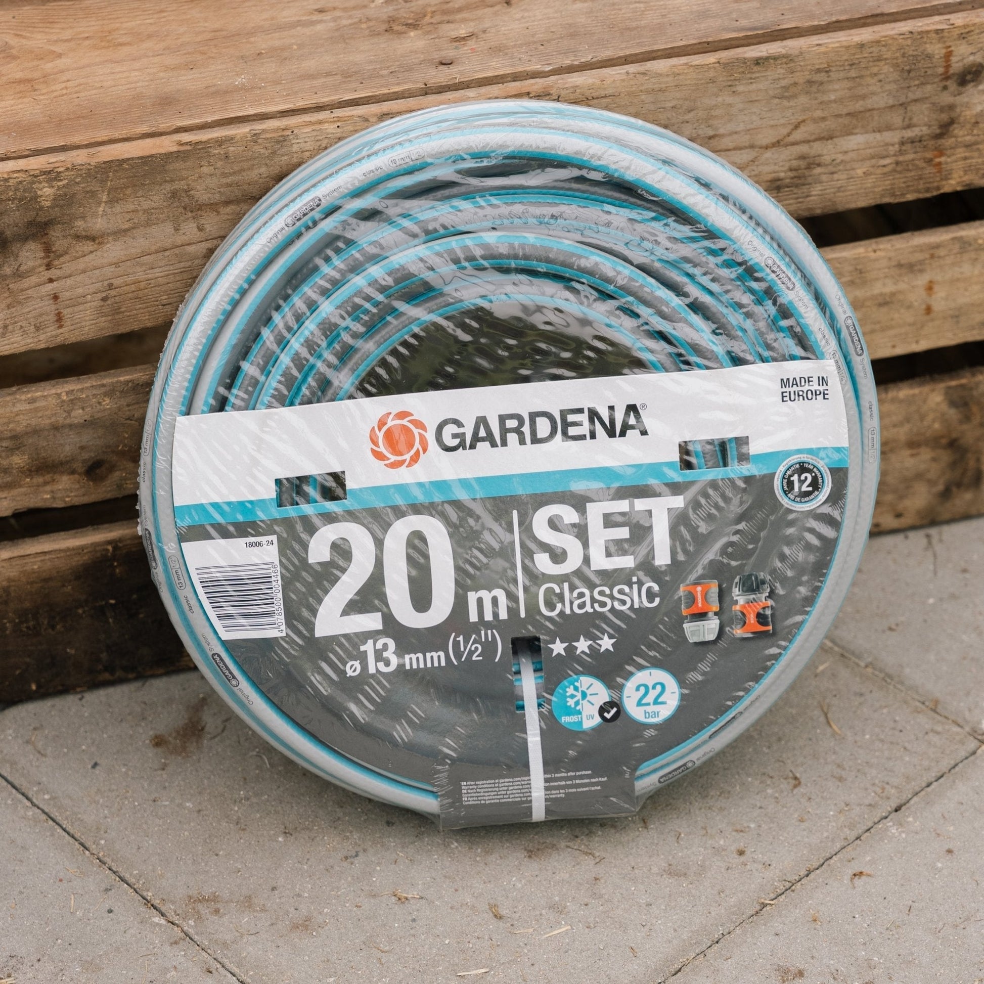 Klassieke slangenset 13 mm (1/2") 20 m