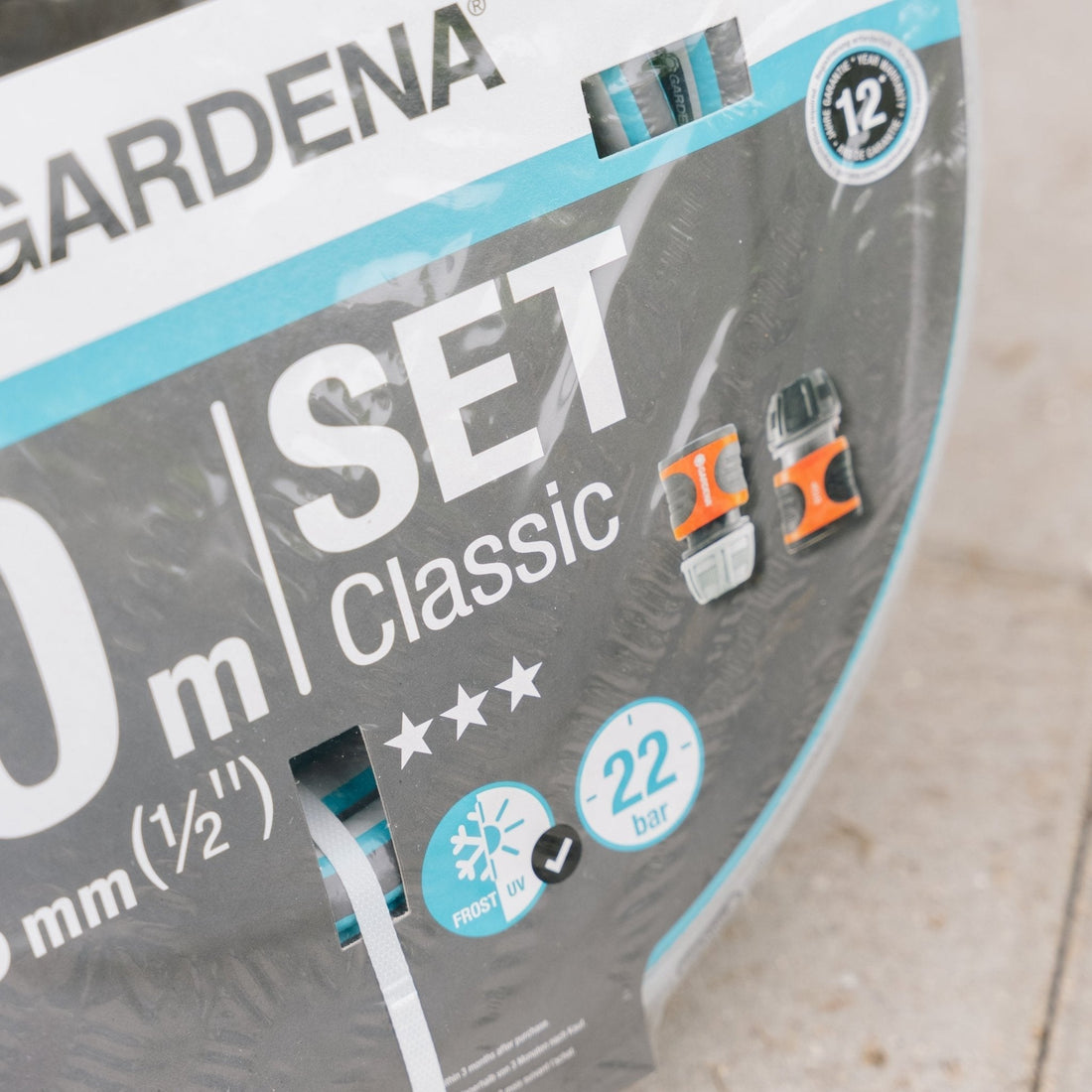 Klassieke slangenset 13 mm (1/2") 20 m