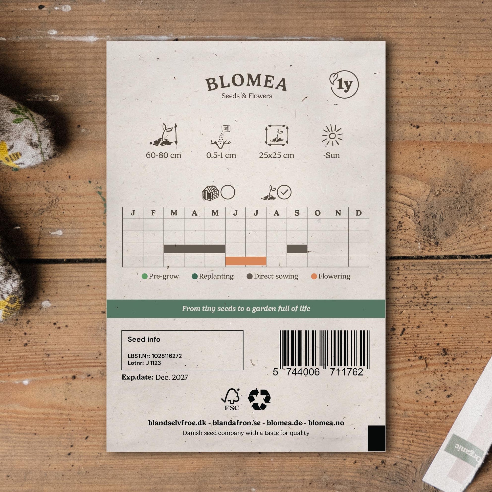 Korenvalmuezaden 'Poppy Mix' - 700 biologische zaden