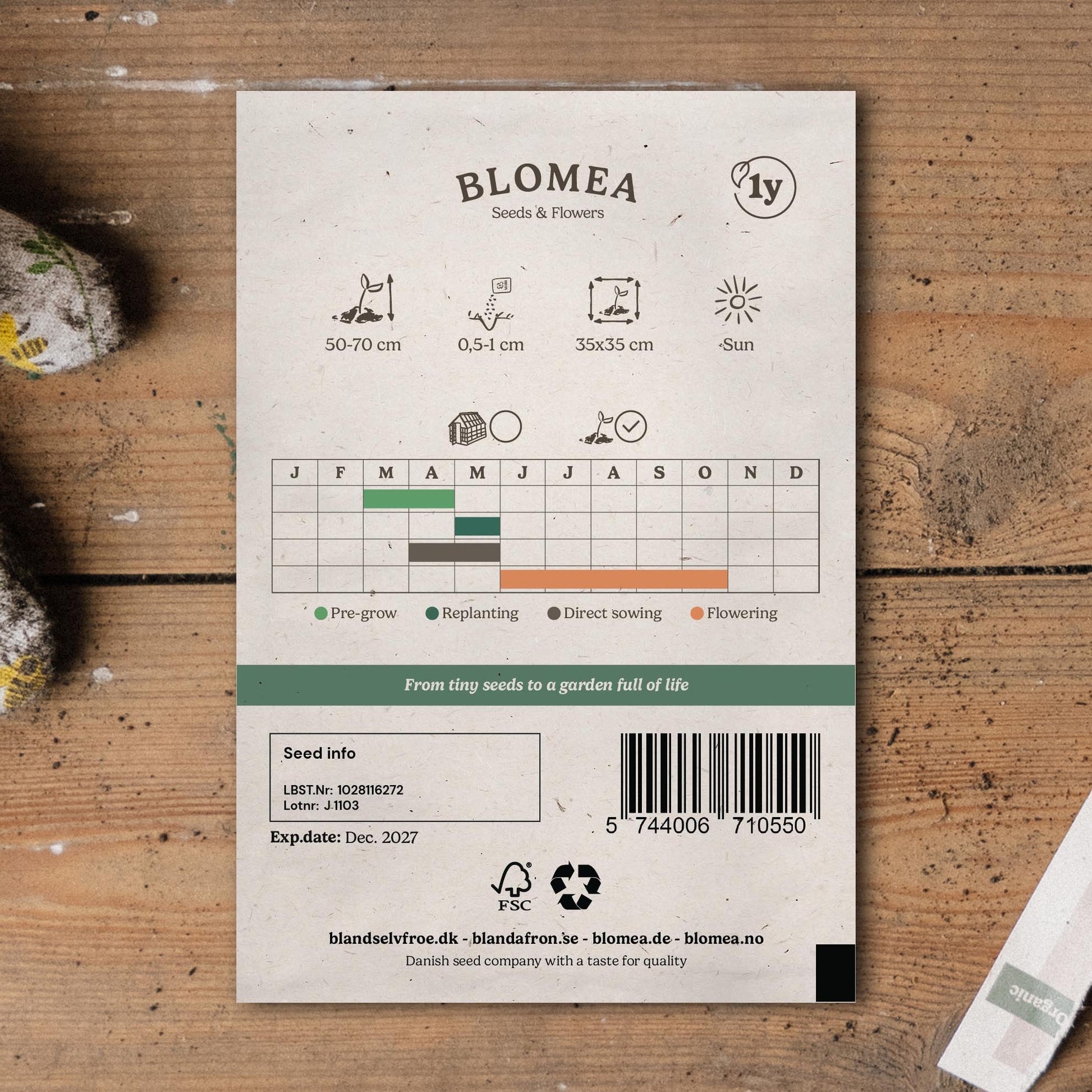 Leeuwenbekzaden 'Snapdragon' - 1500 biologische zaden